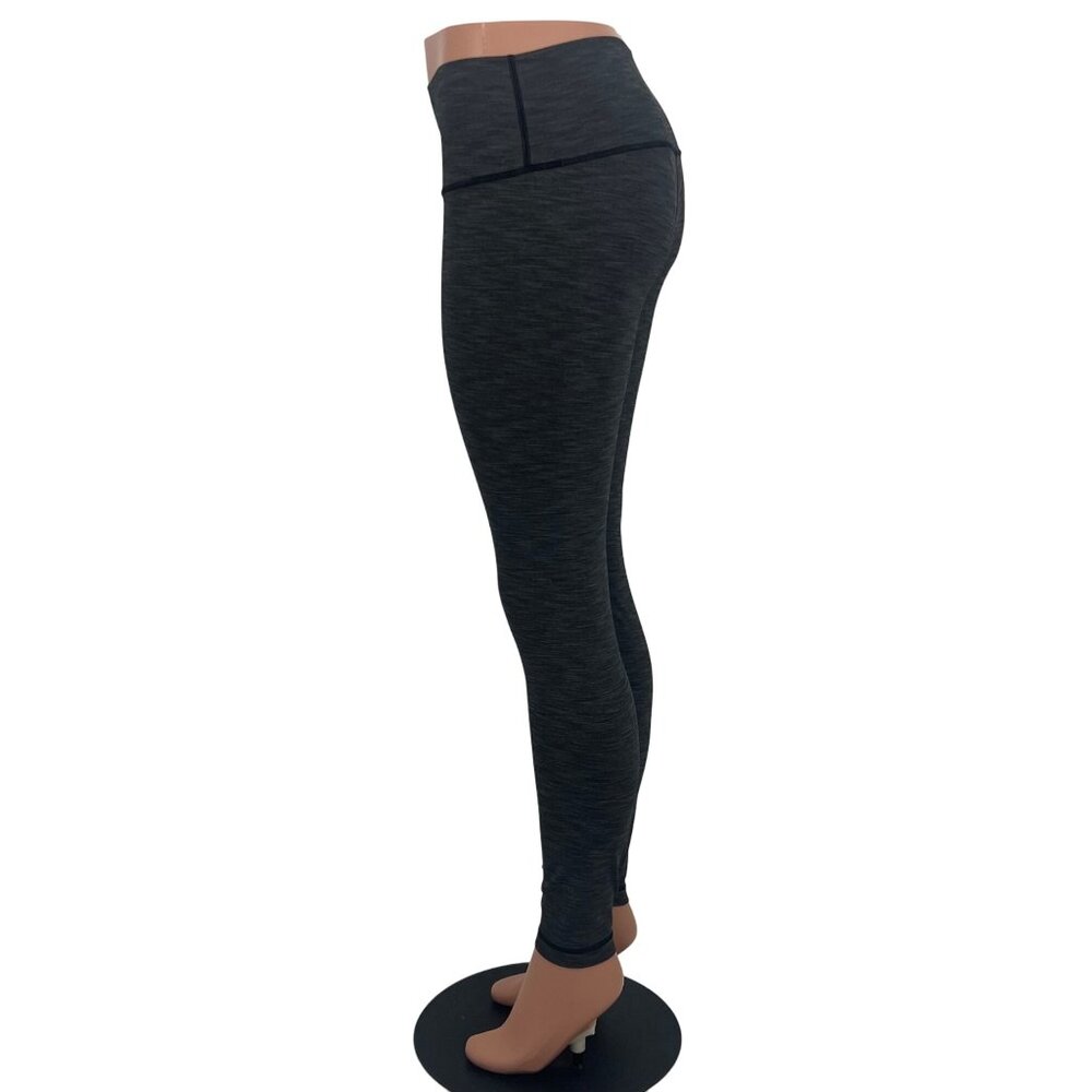 NWOT Lululemon Wunder Under Hi-Rise Tight Heathered Black Buttery Soft Leggings - Picture 12 of 16